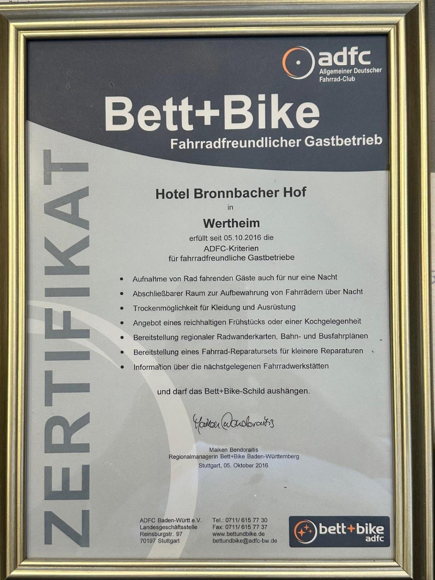 Hotel Bronnbacher Hof เวิร์ทไฮม์ ภายนอก รูปภาพ